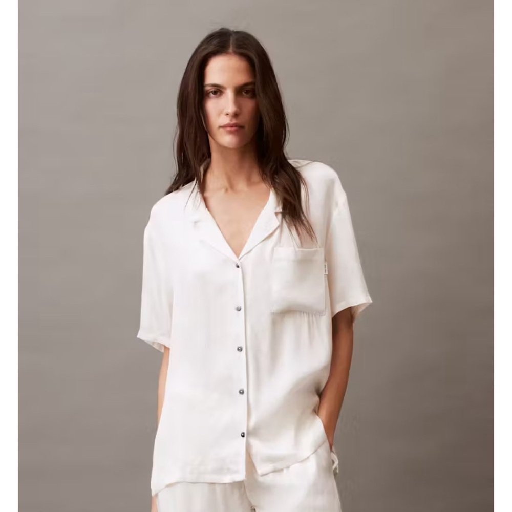 Calvin Klein Pure Sheen Pajama Top